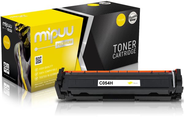 Mipuu Toner ersetzt Canon 054H / 3025C002 Yellow