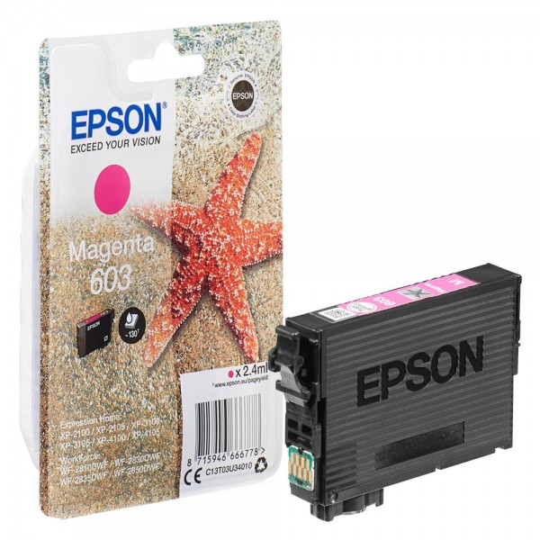 Epson 603 / C13T03U34010 Tinte Magenta