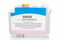 Kompatibel zu Epson T0806 / C13T08064010 Tinte Light Magenta