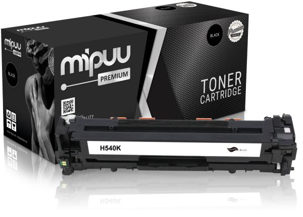Mipuu Toner ersetzt HP CB540A / 125A Black