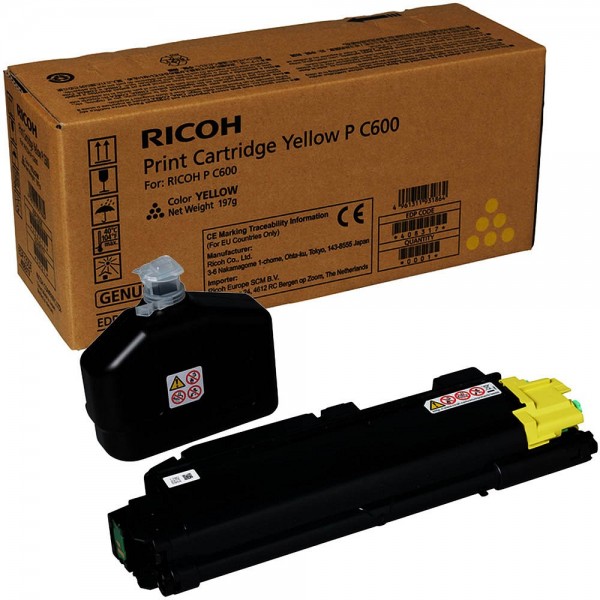 Ricoh P C600 / 408317 Toner Yellow