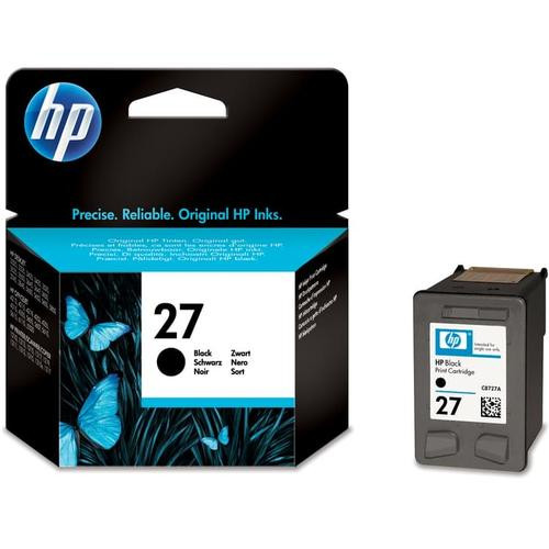 HP 27 / C8727AE Tinte Black