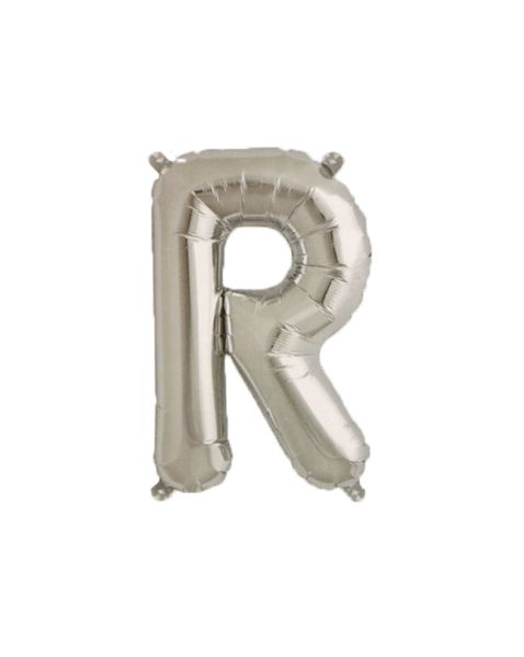 RicoDesign Folienballon R silber