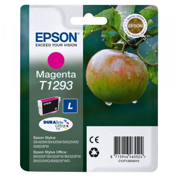 Epson T1293L / C13T12934012 Tinte Magenta