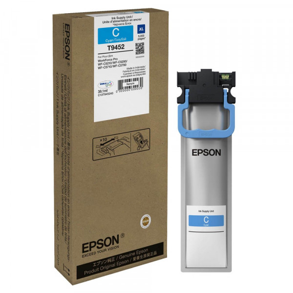 Epson T9452 XL / C13T945240 Tinte Cyan
