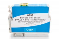 Kompatibel zu Epson T0792 / C13T07924010 Tinte Cyan