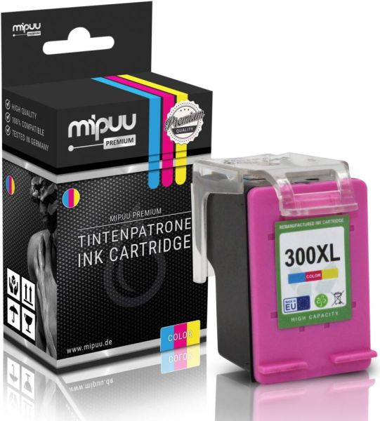 Mipuu Tinte ersetzt HP 300 XL / CC644EE Color