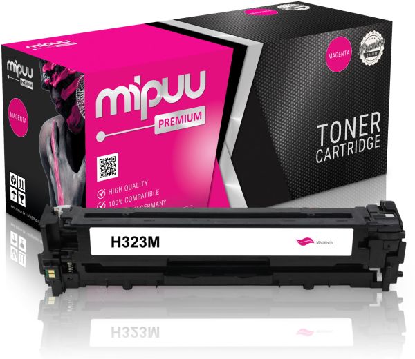 Mipuu Toner ersetzt HP CE323A / 128A Magenta