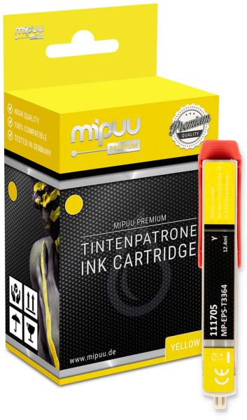 Mipuu Tinte ersetzt Epson 33 XL / C13T33644010 Yellow