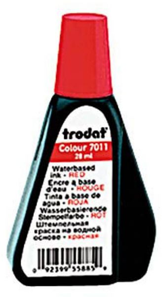 Trodat Stempelfarbe Rot 28,0 ml ohne Öl