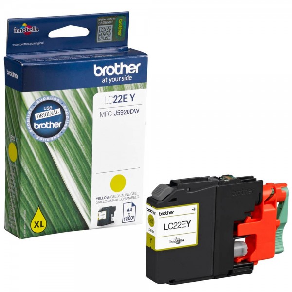 Brother LC-22EY Tinte Yellow