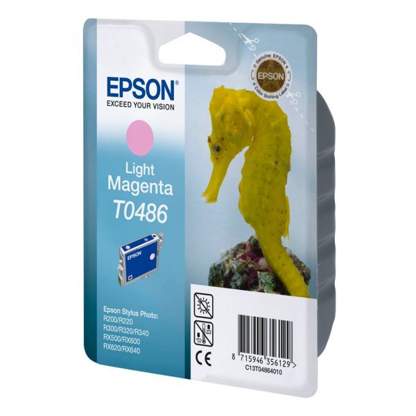 Epson T0486 / C13T04864010 Tinte Light-Magenta