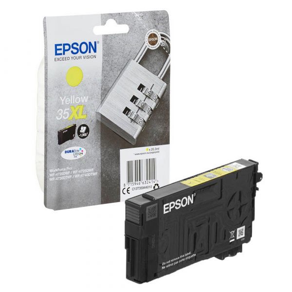 Epson 35 XL / C13T35944010 Tinte Yellow