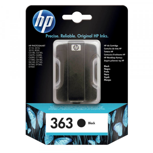 HP 363 / C8721EE Tinte Black
