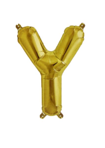 RicoDesign Folienballon Y gold