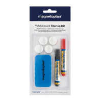 magnetoplan Whiteboard Starter-Kit (4x Magnete, 2x Marker, Tafellöscher)