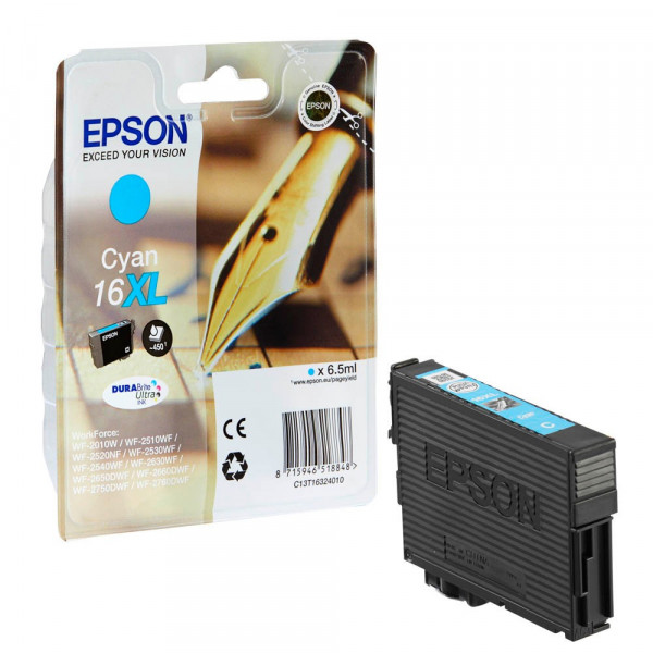 Epson 16 XL / C13T16324012 Tinte Cyan