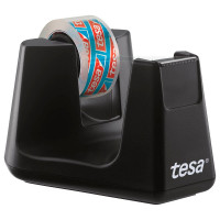 Tesa Tischabroller easy cut smart schwarz (inkl. 10 m x 15 mm tesafilm)