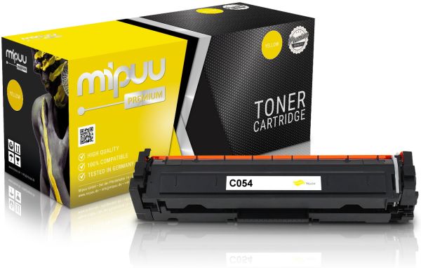 Mipuu Toner ersetzt Canon 054 / 3021C002 Yellow