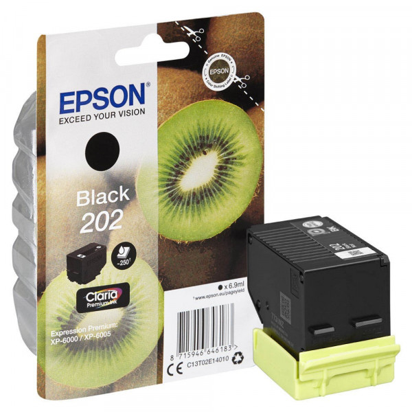 Epson 202 / C13T02E14010 Tinte Black