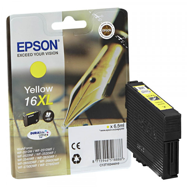 Epson 16 XL / C13T16344012 Tinte Yellow