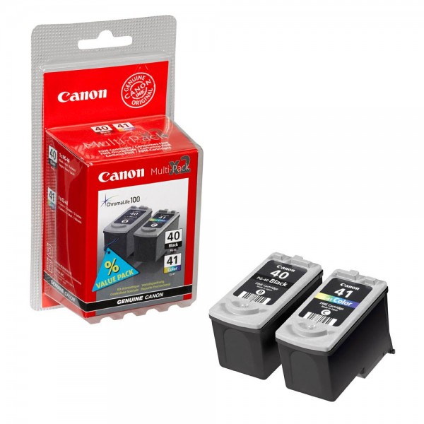 Canon PG-40 CL-41 / 0615B036 Tinten Multipack (1x Black / 1x Color)