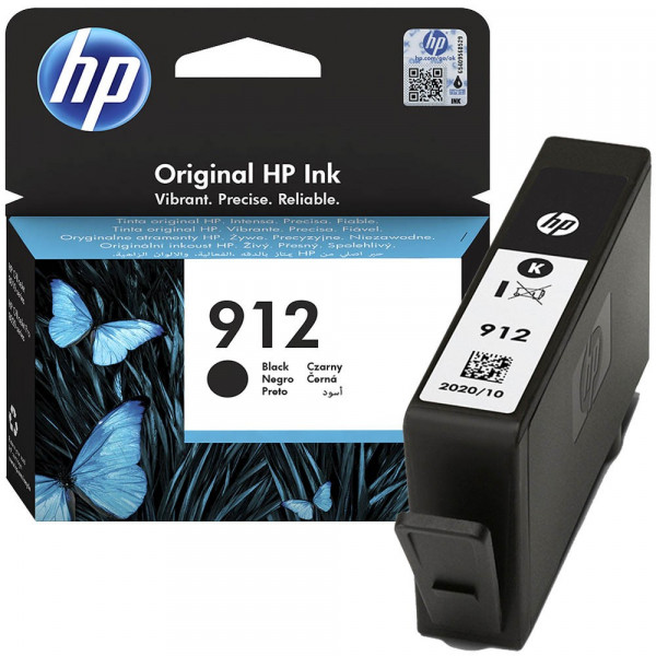 HP 912 / 3YL80AE Tinte Black