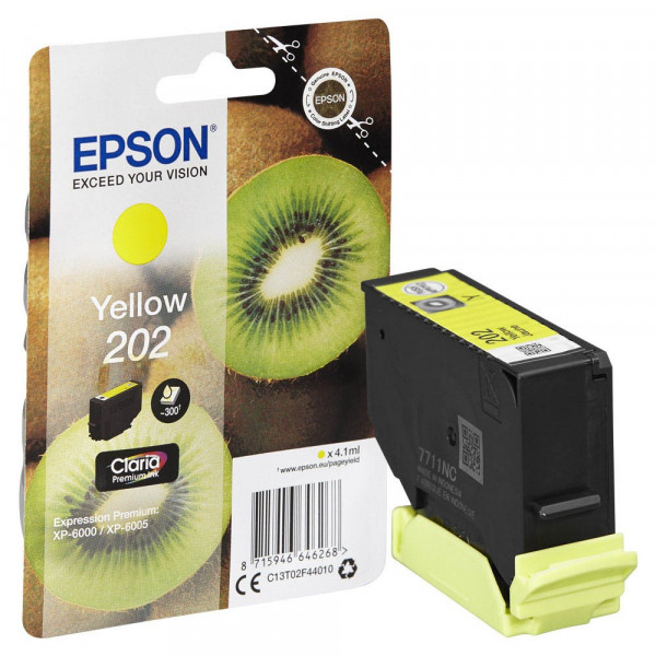 Epson 202 / C13T02F44010 Tinte Yellow